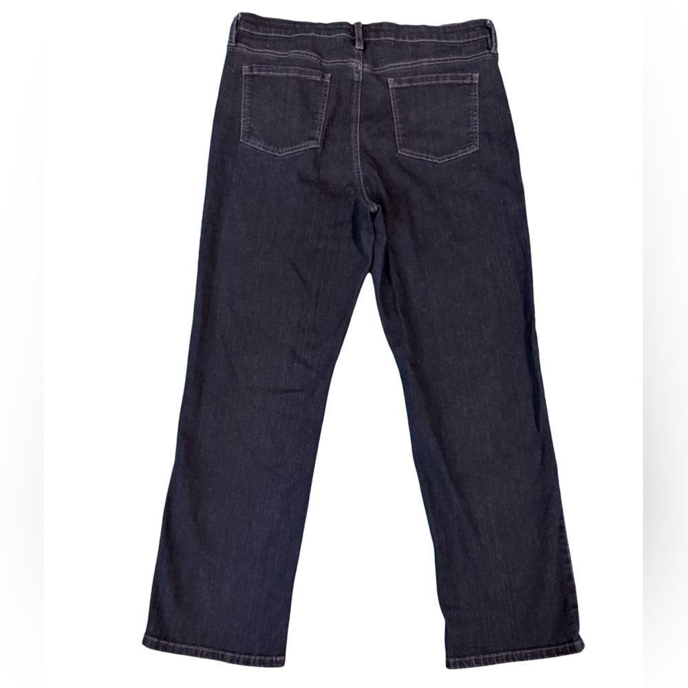 Buffalo David Bitton Alyssa High Rise Straight Leg Dark Wash Jeans Size 14 women